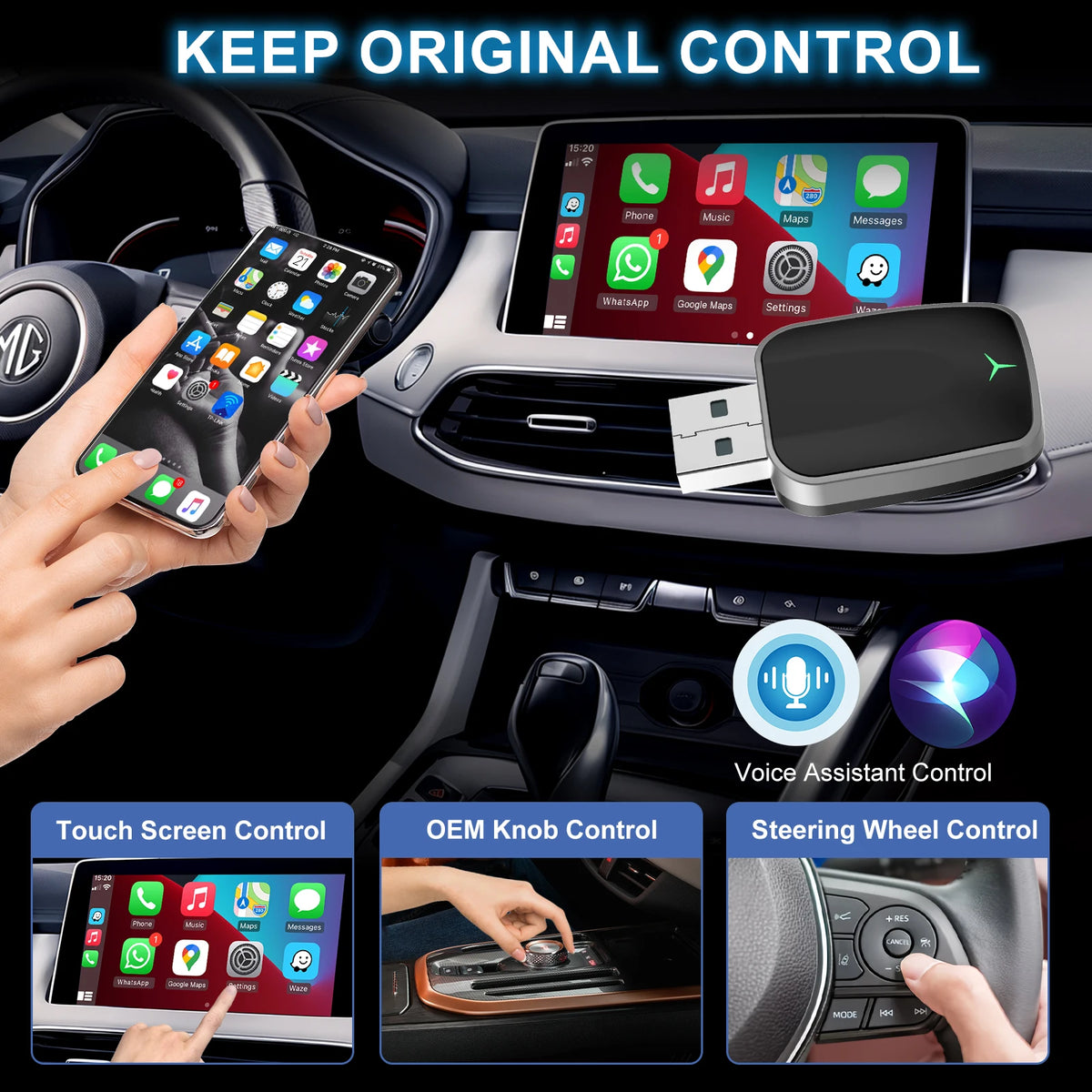 Wireless CarPlay Adapter