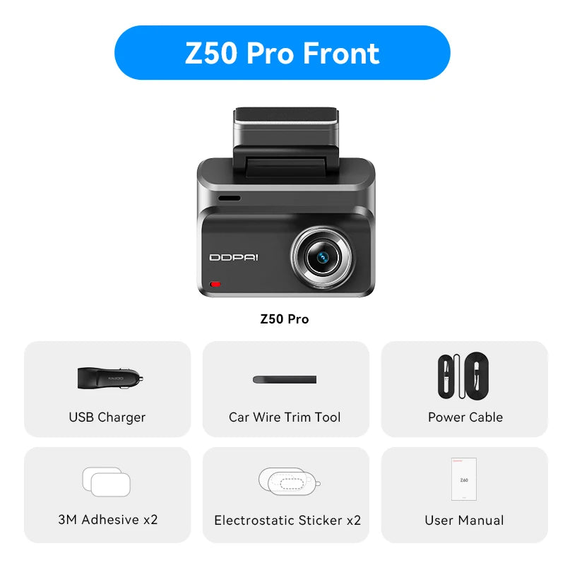 Front only package contents